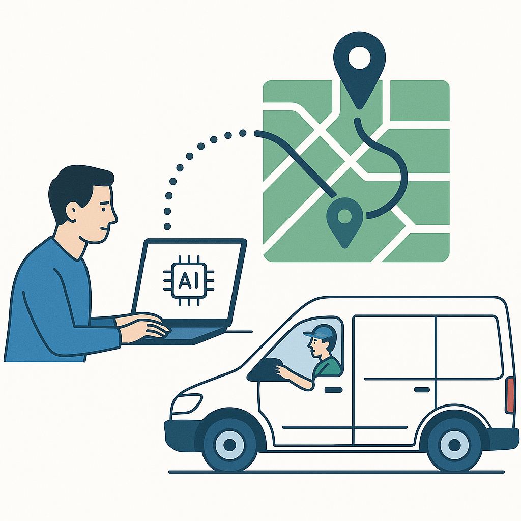 How AI Dispatch and Route Optimization Can Reduce Technician Drive Time